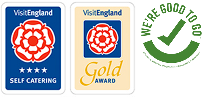 Awarded the 4 Star Self Catering and Gold Award